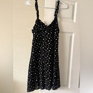 Vici black floral dress
